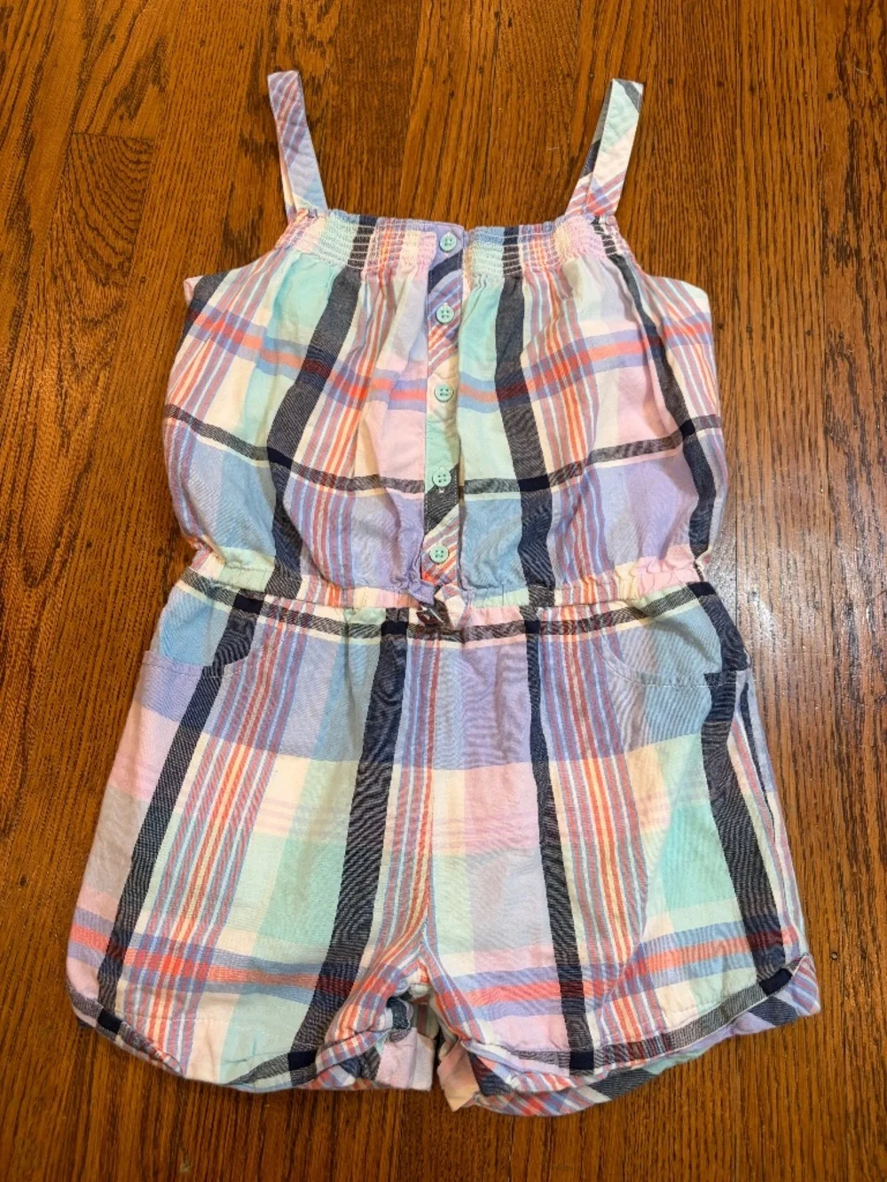 Gymboree Plaid Romper | Girls Size 6